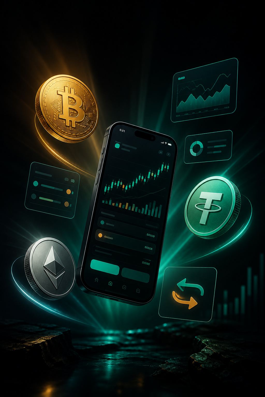 Forxbit swap on a phone